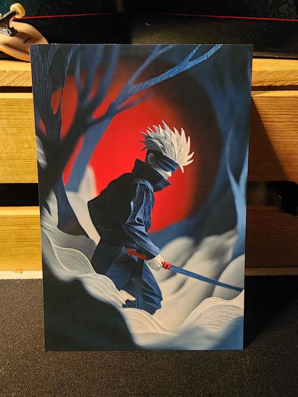 Mini Anime Poster 4x6 Inches for Anime Fans and Collectors Ideal Display or Collectible Item Perfect for Enthusiasts and Collectors