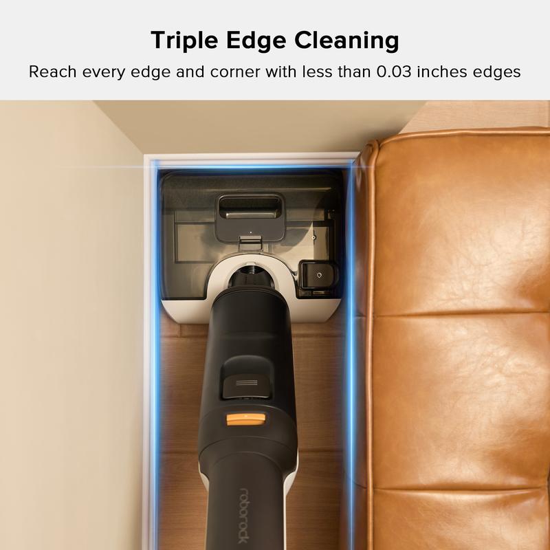 Roborock F25 Wet Dry Vacuum Cleaner, Cordless, All in One with 20000Pa, 194°F Hot Air Flash Drying & High temperature Self Cleaning