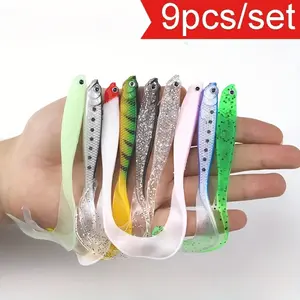 Artificial Fishing Lure, 12.5cm Large Tail Swimbait, High-quality Soft Plastic Bait for Freshwater Fishing, Ideal Fishing Accessories