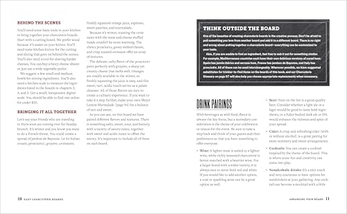 Easy Charcuterie Boards: Arrangements, Recipes, and Pairings for Any Occasion Paperback