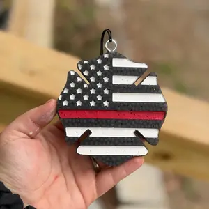 First Responder Freshie - Thin Red Line