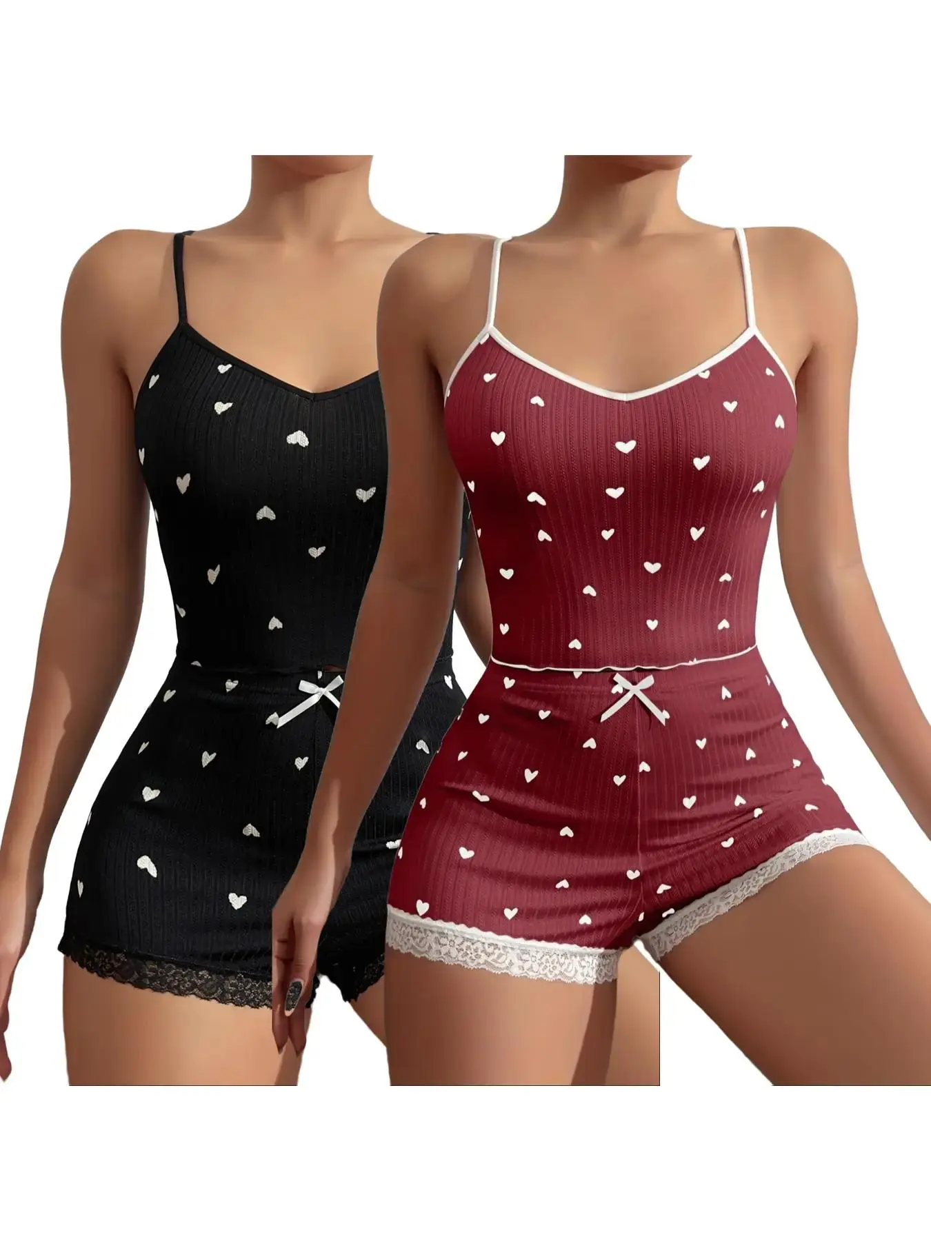 Black*1 pc+Burgundy*1 pc