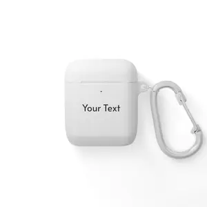 Custom Text AirPods Case | Personalized AirPods Pro Cover | Minimal Monogram AirPods Case | Custom Name Earbud Case Gift