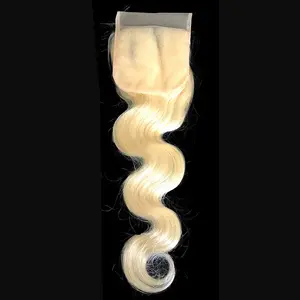 Body Wave Color 613 Lace Closure 4"x4"