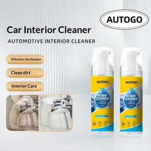 1pc 150ml Multi‑Purpose Foam Cleaner Powerful Stain Remover for Car Interior Leather Seats White Shoes Home Surfaces Deep Cleaning Foam Spray Household Automotive Shoe Care Quick‑Dry Gentle Non‑Toxic All‑Material Safe