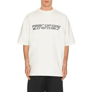 Fear of God ESSENTIALS 90'S Short Sleeve Tee in Ivory