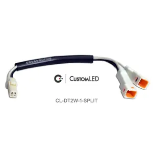 Ducati/KTM OEM Turn Signal Y-Splitter Connectors, 2-Wire (pair), Type 1