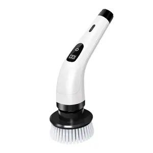 8-in-1 Electric Cleaning Brush & Spin Scrubber, Cordless 360° Power Scrubber with 8 Brush Heads, Dual Speeds, Adjustable Handle for Bathroom & Kitchen Cleaning  #DealsForYouDays