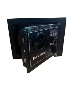 Electronic Password Safe Box – Mini Security Lockbox | Perfect Holiday Gift for Cash, Jewelry, & Valuables | Fireproof + LED Light