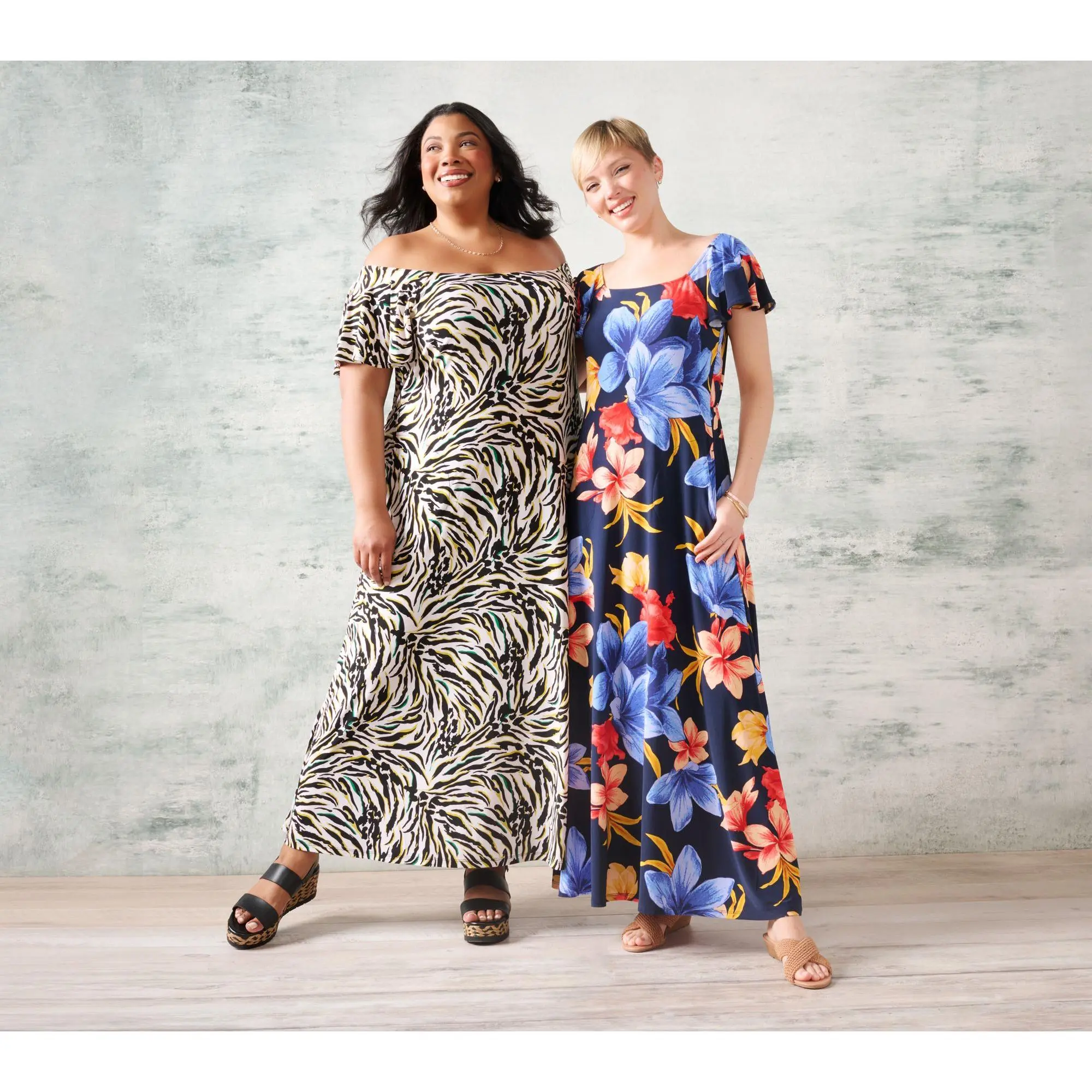 Attitudes by Renee Regular Como Jersey Flutter Sleeve Maxi Dress - TikTok Shop Attitudes by Renee Regular Como Jersey Flutter Sleeve Maxi Dress - TikTok Shop
