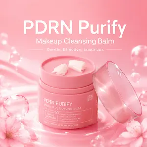 Vinissense PDRN Purify Makeup Cleansing Balm  Innovative Grinder Design for Hygienic Use | Deep Cleansing Sorbet Texture for Waterproof Makeup | Gentle & Non-Greasy Face Wash with PDRN Skin Repair