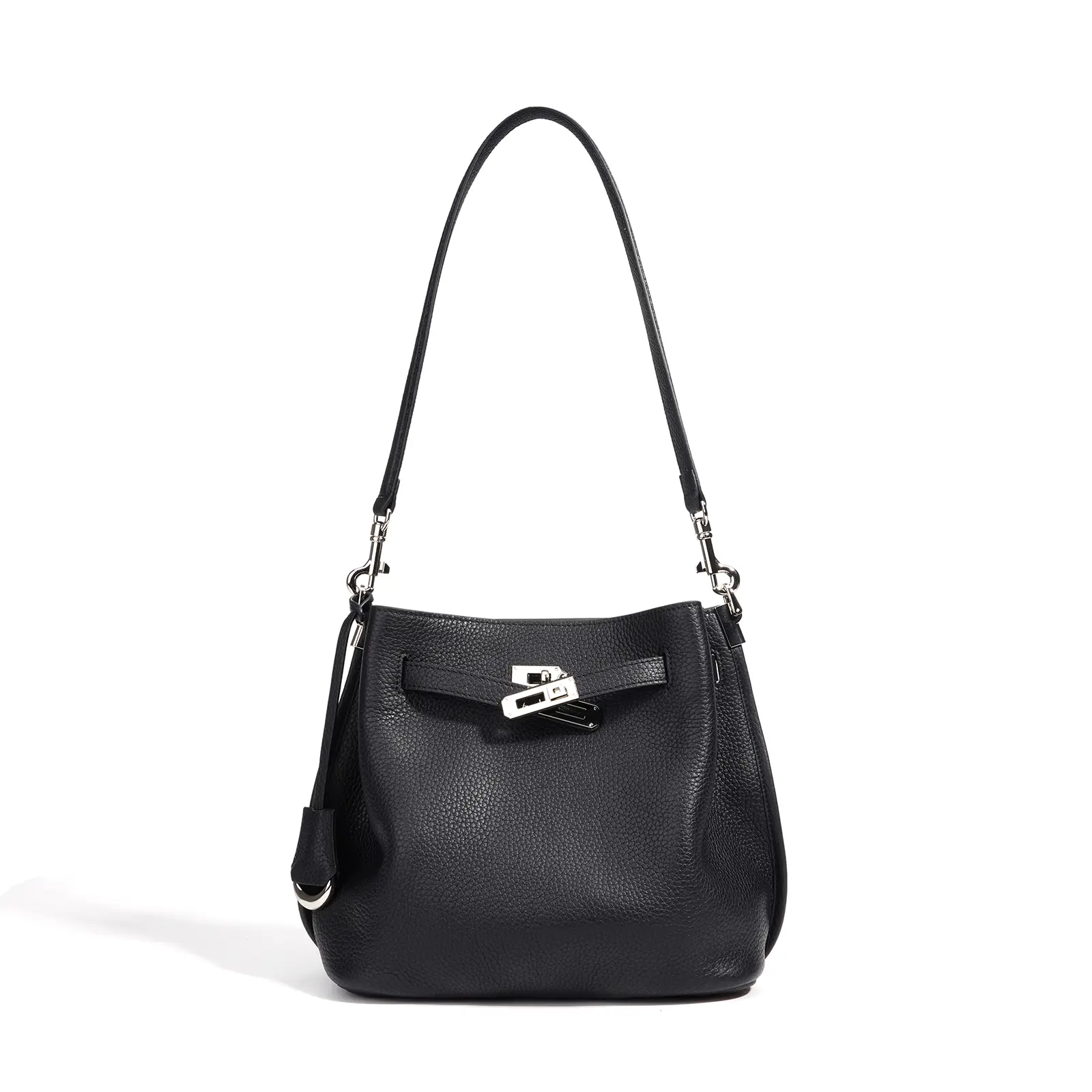 SADI Bag 2026 New Large Capacity Real Leather Bucket Bag Women