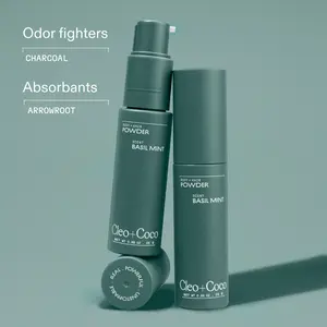 Cleo+ Coco Hair and Body Powder Basil Mint