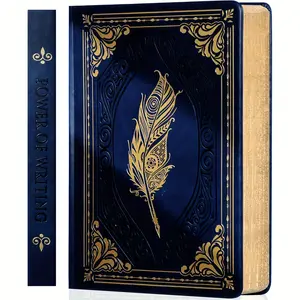 Ladies Vintage Diary, 320-page Phnom Penh Thick Paper Notebook, A5 Hardcover Diary Notebook Leather Diary for Writing, 14.5cm x 21.1cm, Hardcover Journal Notebook