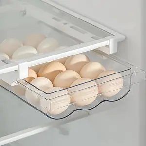 Refrigerator Egg Storage Tray, Refrigerator Hanging Egg Storage Box, Egg Storage Organizer, Summer Essentials Refrigerator Drawer Organizer, Kitchen Accessories