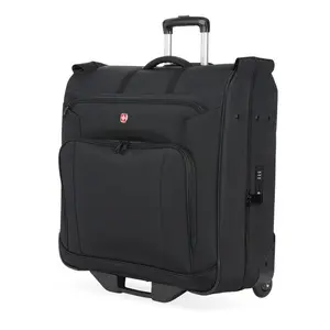 SWISSGEAR Zurich Garment Bag - Black: Softside Spinner Luggage