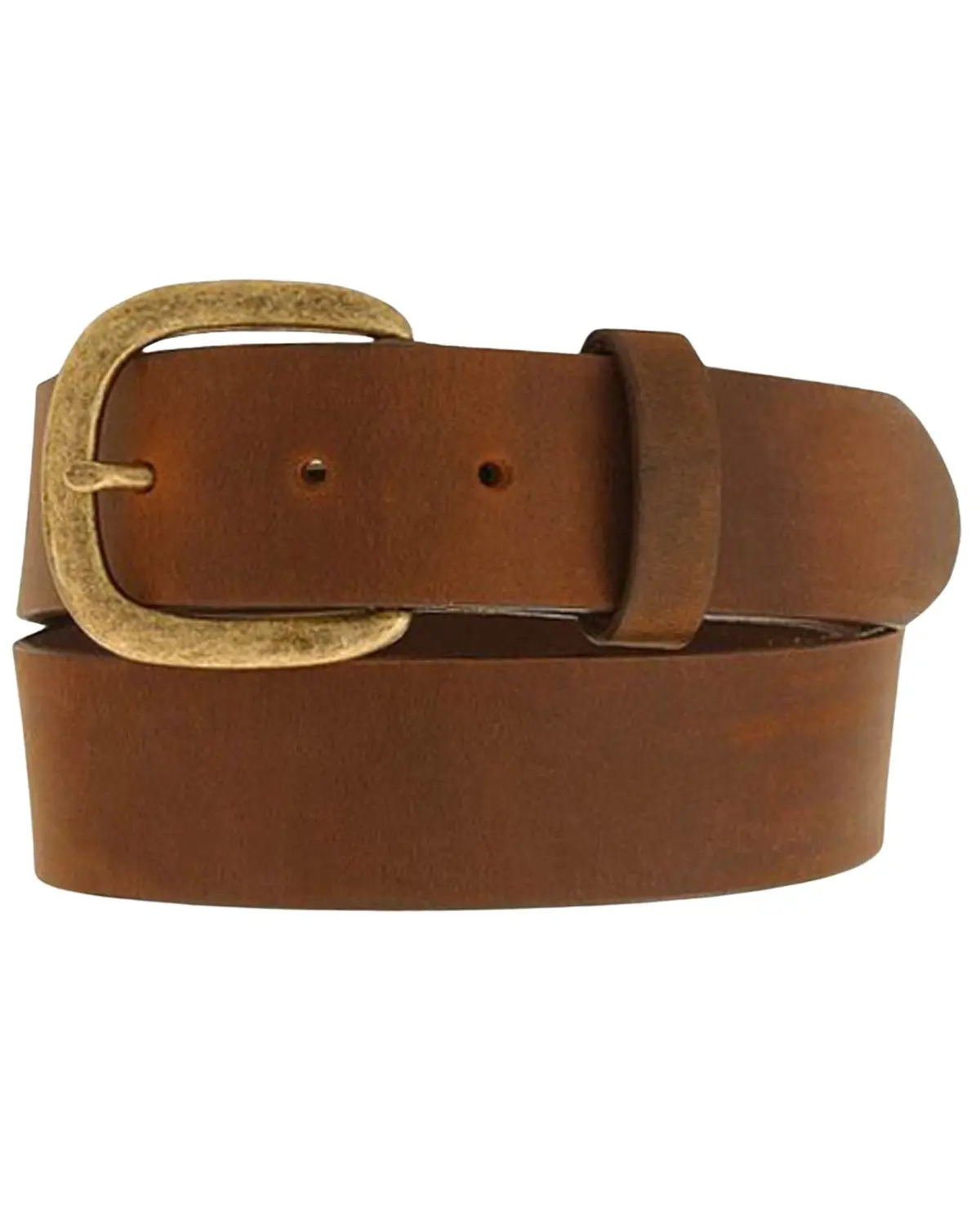Justin Men's Men'S Basic Leather Work Belt - 232Bk