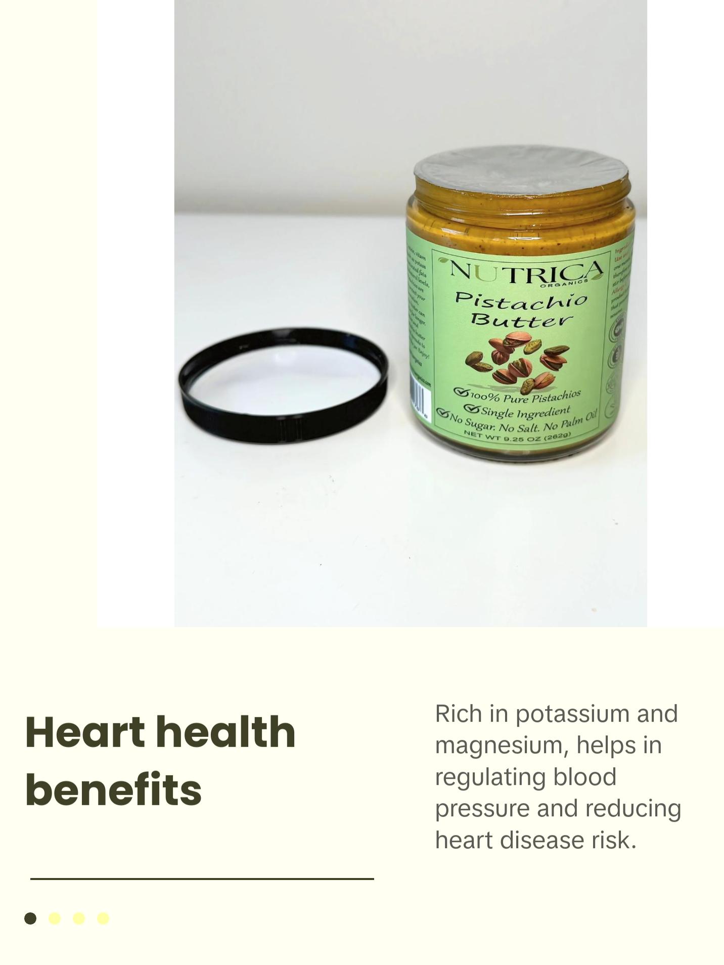 100% Natural Pistachio Butter 100% Natural Pistachio Butter