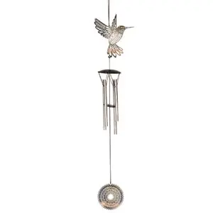 Spoontiques Hummingbird Outdoor Garden Wind Chime 18 inch
