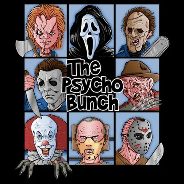 HW60 Psycho Squad Full Color DTF Transfer