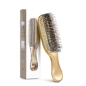 Long Pin Rat Tail Comb, 1 Box Hair Styling Comb, Scalp Massage Comb, Heatless Styling Tool for Straight & Curly Hair, Gift for Family & Friend