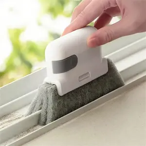 Groove Cleaning Tool, Window Frame Door Groove Cleaning Brush, Sliding Door Track Cleaning Tools, Hand-held Crevice Cleaner, Household Cleaning Tool