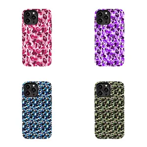 BAPE Classic Camouflage Phone Case  Suitable for iPhone 11–17 Pro Max/Plus and Samsung Galaxy S23–25