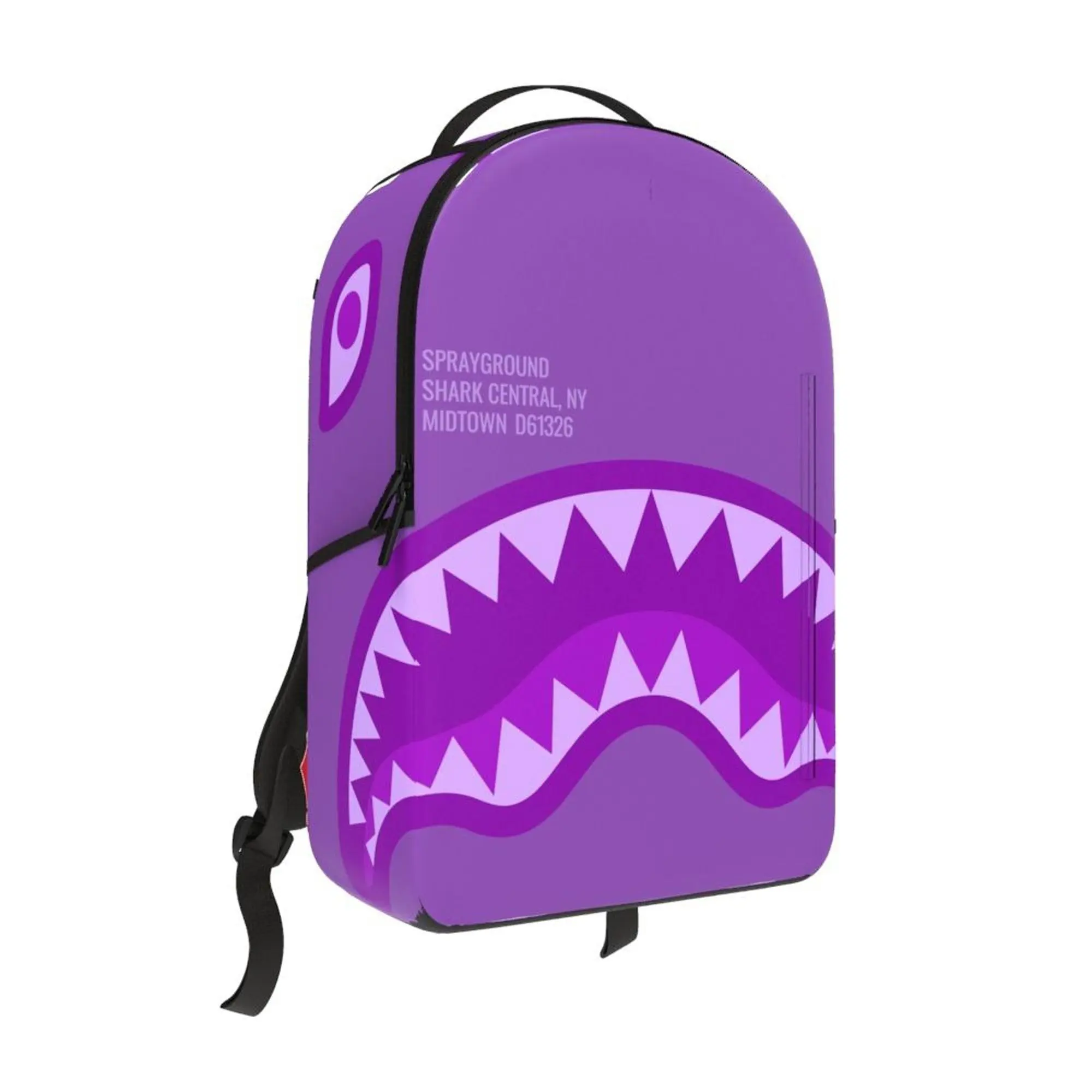 Sprayground Backpack (Purple Shark Central) - TikTok Shop
