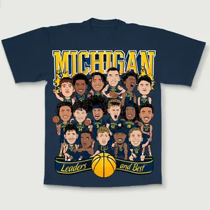 Michigan Wolverines Winner Tee, 2026 Men's Basketball National Champions Michigan Shirt, March Madness Basketball 2026 Shirt, Gift for Sport Fan