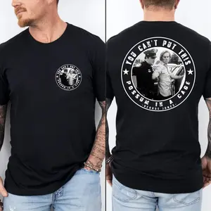 George Jones Possum DUI Quote 2 side T-Shirt – Classic Country Music Fan Tee for Men and Women, Great Gift Idea