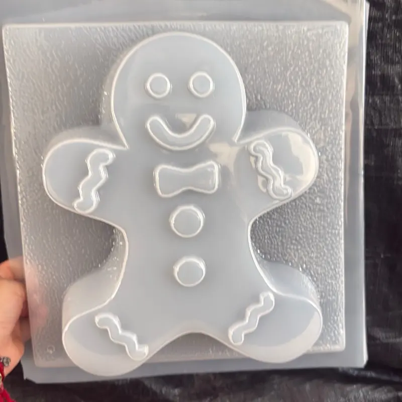 GINGERBREAD MOLD, CHRISTMAS JELLO MOLD, MOLDE NAVIDENO