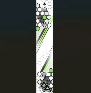 APA PARALLEL HEX SERIES ARROW WRAPS - GREEN