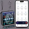 Portable Chargeable Digital Smart Voice Recorder - Multifunction HD Recorder for Portable Recording, HD Audio, Speech-to-Text, 1-Touch Operation, Large Memory, Long Battery Life, Original Charging Cable