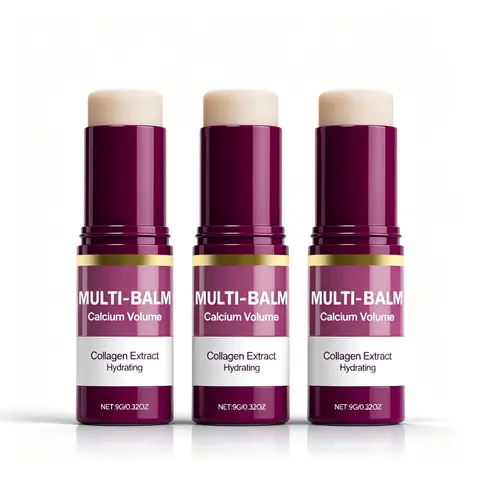 PDRN Pink Collagen Volume Multi Oil Balm - 30g Unscented All-In-1 Hypoallergenic Stick with Volufiline, NAD, Glycerin for 24-Month Freshness, Fine Lines, Firming, Anti-Aging Moisture | Korean Skincare Moisturizer (Under-Eyes, Smile Lines)