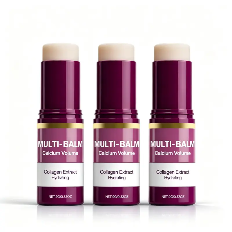 PDRN Pink Collagen Volume Multi Oil Balm - 30g Unscented All-In-1 Hypoallergenic Stick with Volufiline, NAD, Glycerin for 24-Month Freshness, Fine Lines, Firming, Anti-Aging Moisture | Korean Skincare Moisturizer (Under-Eyes, Smile Lines)