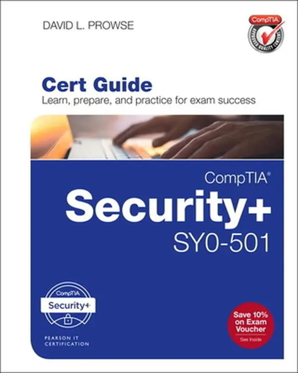 USED Book - Comptia Security+ Sy0-501 Cert Guide by Prowse, Dave (Hardcover) - english