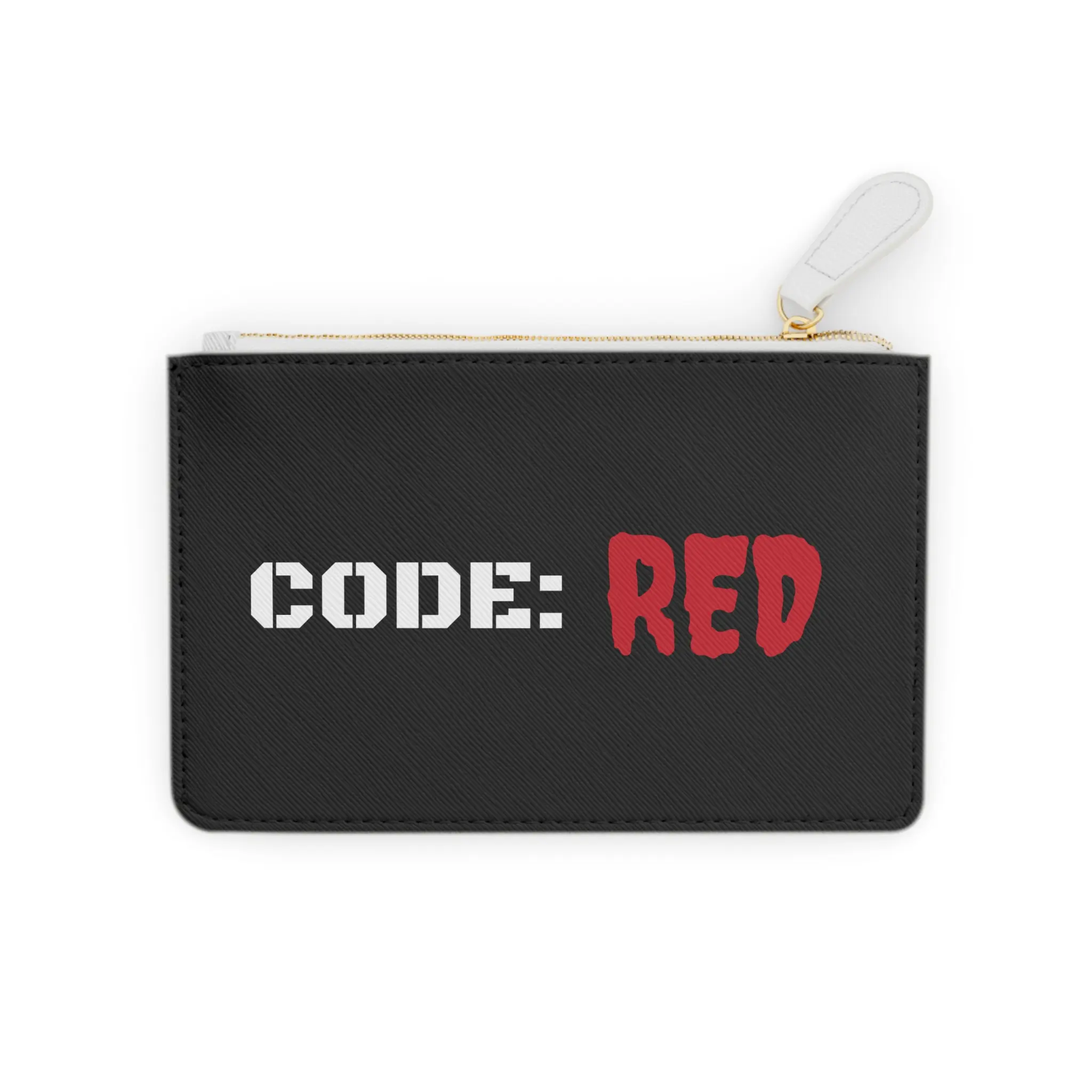 Stylish Accessory Pouch: CODE RED