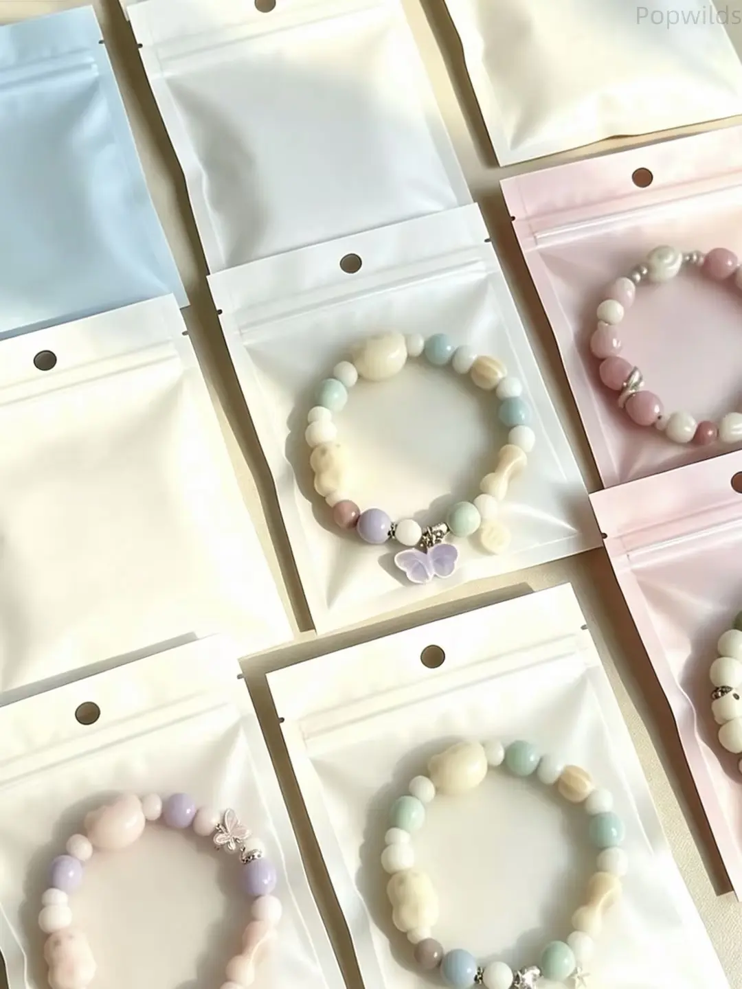 Handmade Ceramic Beaded Bracelet