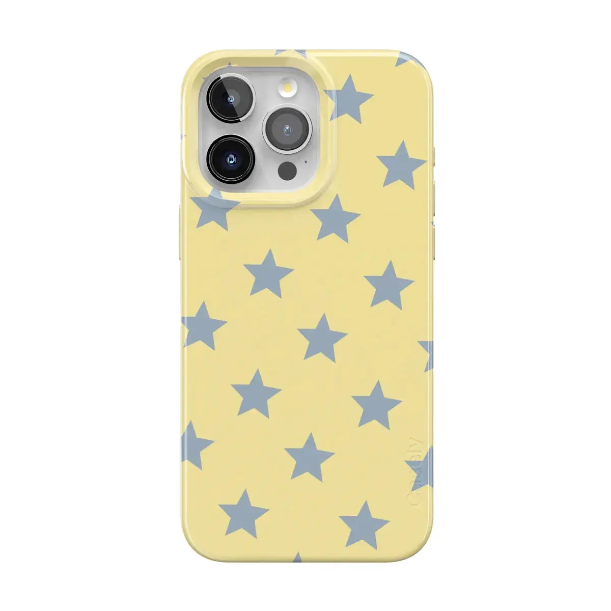 Casely iPhone 15 Pro Max Case | Shine Bright | Butter Yellow Stars | Compatible with MagSafe | Classic Ultra Thin Design