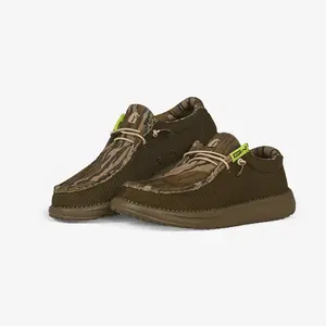 Camp Shoes | Youth - Mossy Oak 2-Tone Original Bottomland