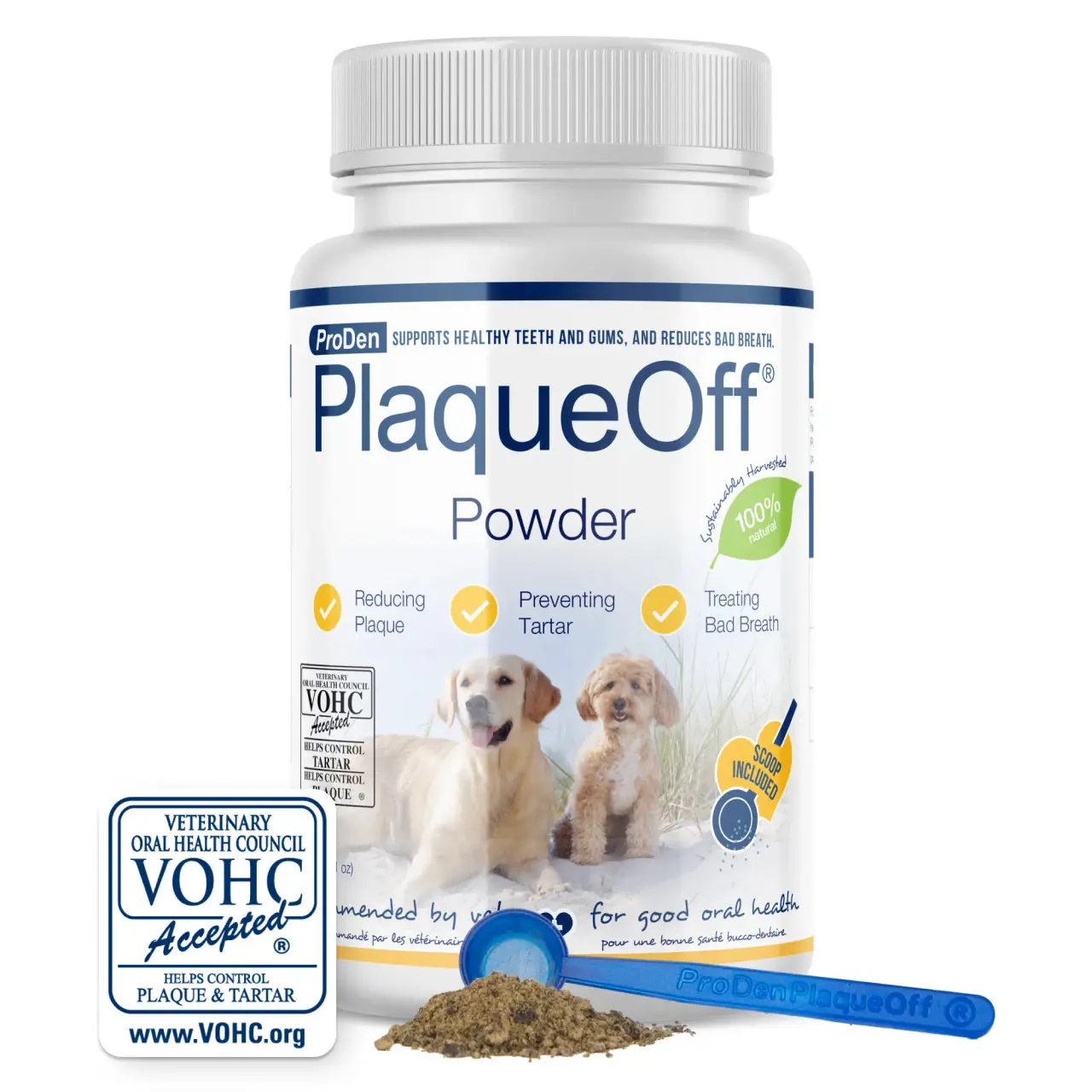 ProDen PlaqueOff Powder for Dogs - Oral Health Supplement