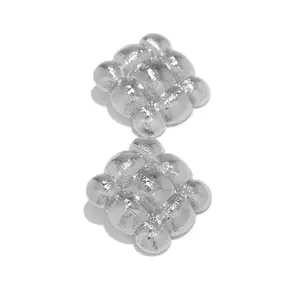 Matea Chunky Statement Earring - Silver