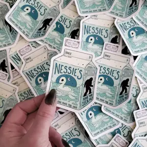 Nessie Milk Carton STICKER