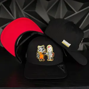 Nini 08-19 SnapBack hat - black/red