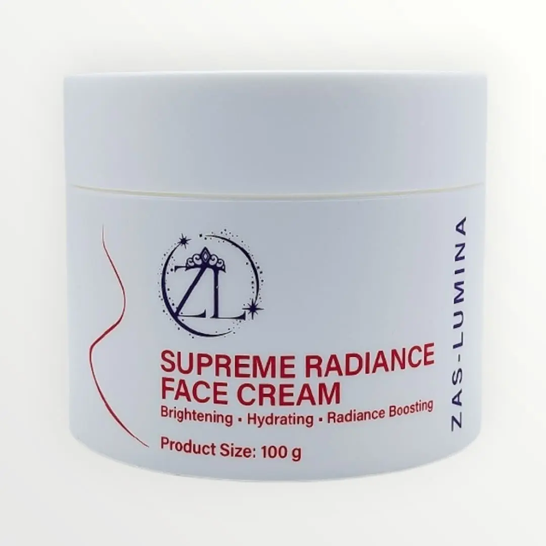 ZAS-LUMINA Supreme Radiant Face Cream – Brightening & Tone-Refining Moisturizer (100 g)