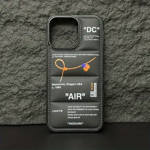 Stylish Puffer Phone Case Designed for Various for iphone Models, Including The for iphone 17 Pro Max And Others. This Shockproof Case Features a Soft Touch And 3D Material, with an Anti-Slip Edge Design, Making It an Ideal Gift for Birthda