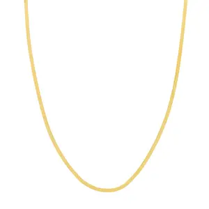 14K Yellow Gold 2.70MM Herringbone Chain