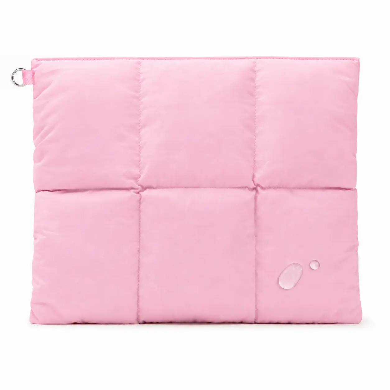 Five Season Home  Puffy Laptop Sleeve 13 Inch 14 Inch, Quilted Puffer Laptop Carrying Case for Women, Pillow Case Compatible with MacBook Air/Pro M5 M4 M3 M2 Pro/Max 2026, 13" MacBook Neo A18, Pink