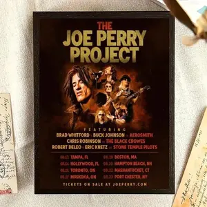 The Joe Perry Project Tour Dates 2025 Poster
