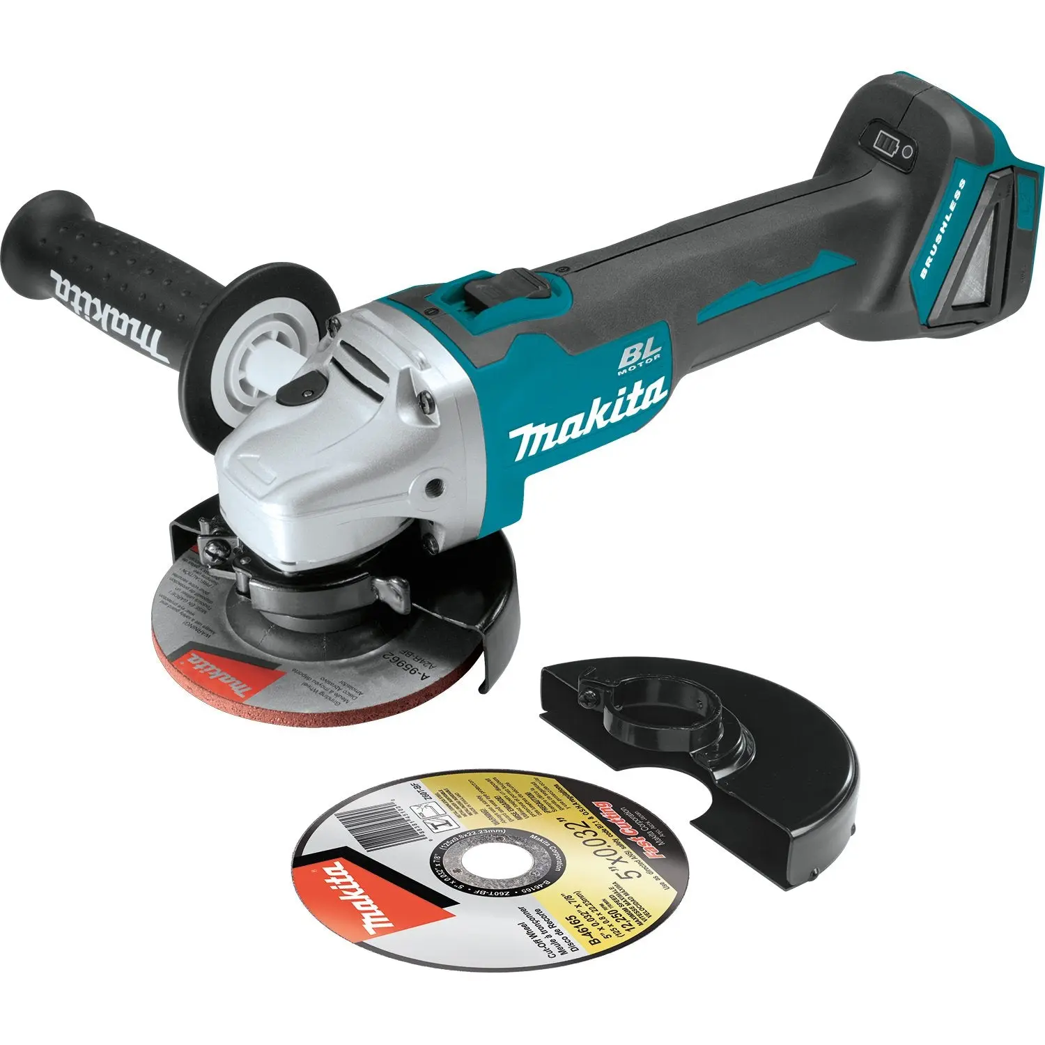 Makita (XAG04Z-R) 18V LXT Cordless Brushless 4-1/2”/5" Cut-Off/Angle Grinder, Power Tools (Tool Only)